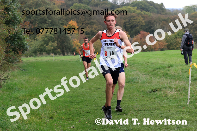 Senior Mens relay, 2025 Northern Cross Country Relays, Graves Park, Sheffield. Photo: David T. Hewitson/Sports for All Pics